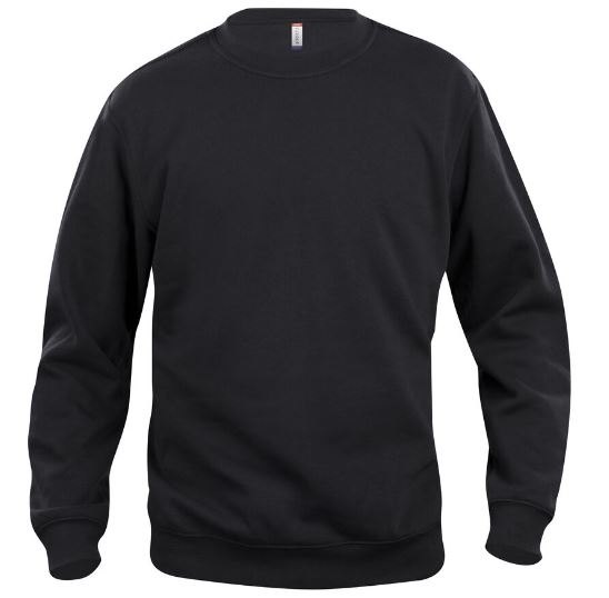 SUDADERA BASICA C/RED.NEGRO