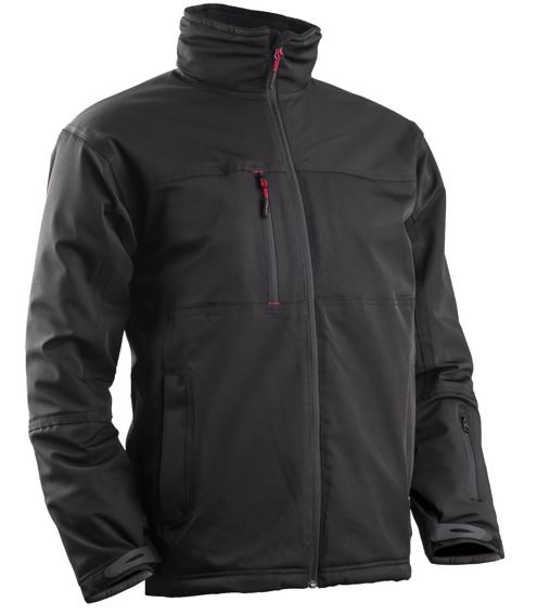    PARKA SOFTSHELL NEGRA YANG WINTER II 