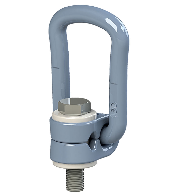 ESTRIBO DE CARGA ABATIBLE Y GIRATORIO ROSCA M-16, 1.500kg