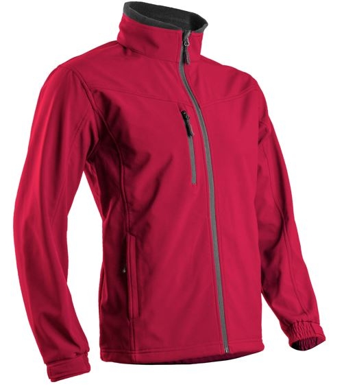 CHAQUETA SOFTSHELL YANG II ROJA T-S - XXL