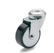 ARSA 22623 RUEDA Ø50mm GIRAT PASADOR NYLON NEGRO