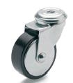 ARSA 22622 RUEDA Ø40mm GIRAT PASADOR NYLON NEGRO