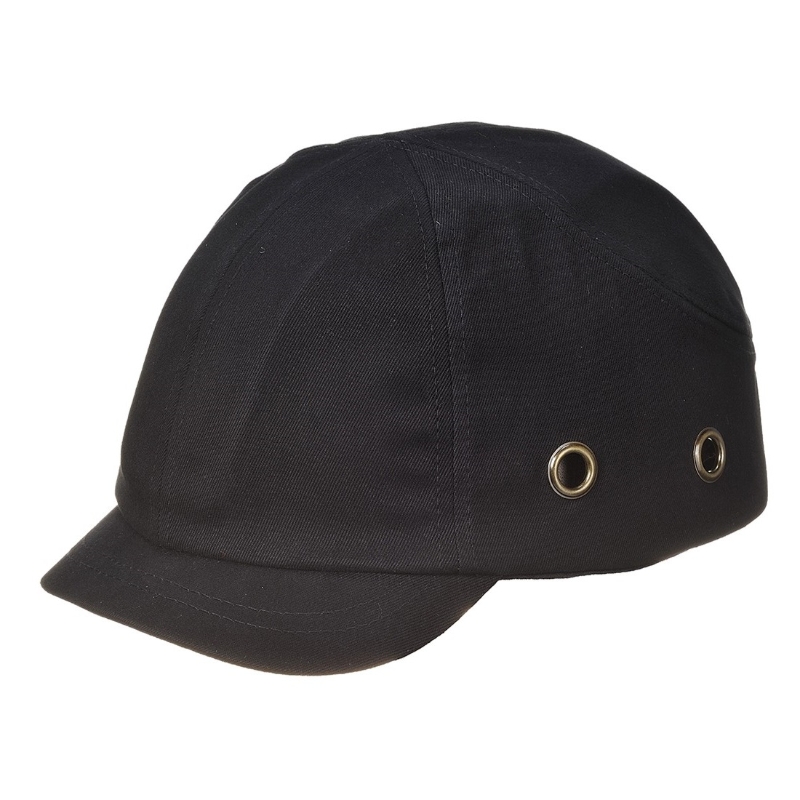 GORRA CASCO NEGRA VISERA CORTA (PW89)