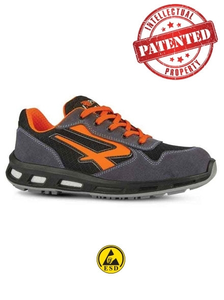 ZAPATO ORANGE S1P SRC ESD Nº35-48 (REDLION)