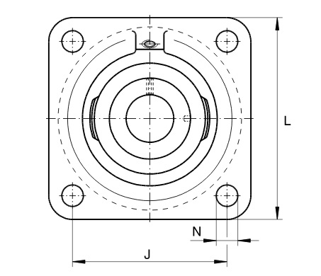 PCJ 25 N  //  ROD.AUTOALINEABLE Y SOPORTE POPULAR