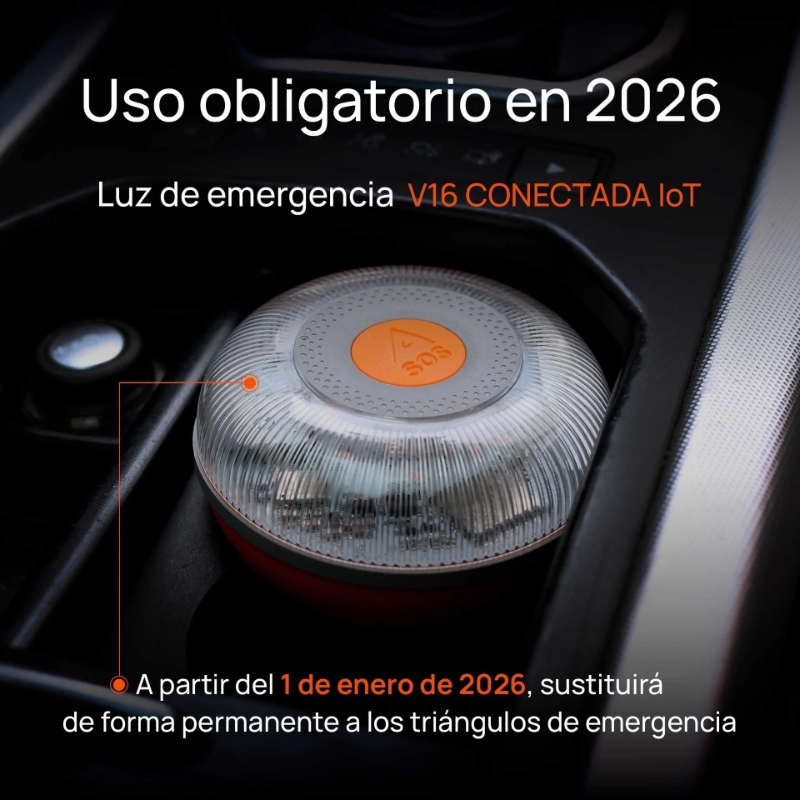  LUZ  DE EMERGENCIA  V16 HOMOLOGADA TRAF