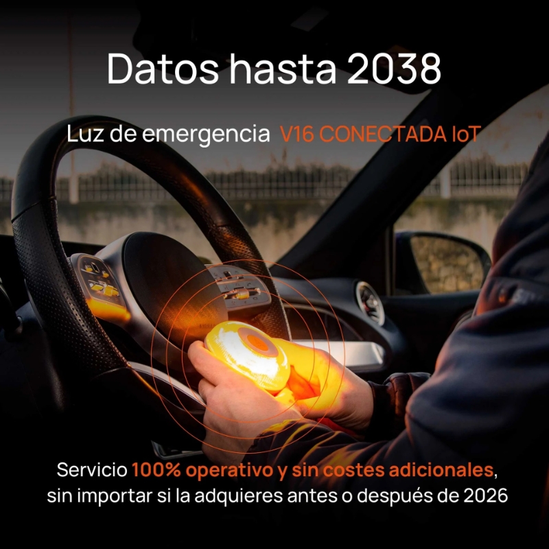  LUZ  DE EMERGENCIA  V16 HOMOLOGADA TRAF