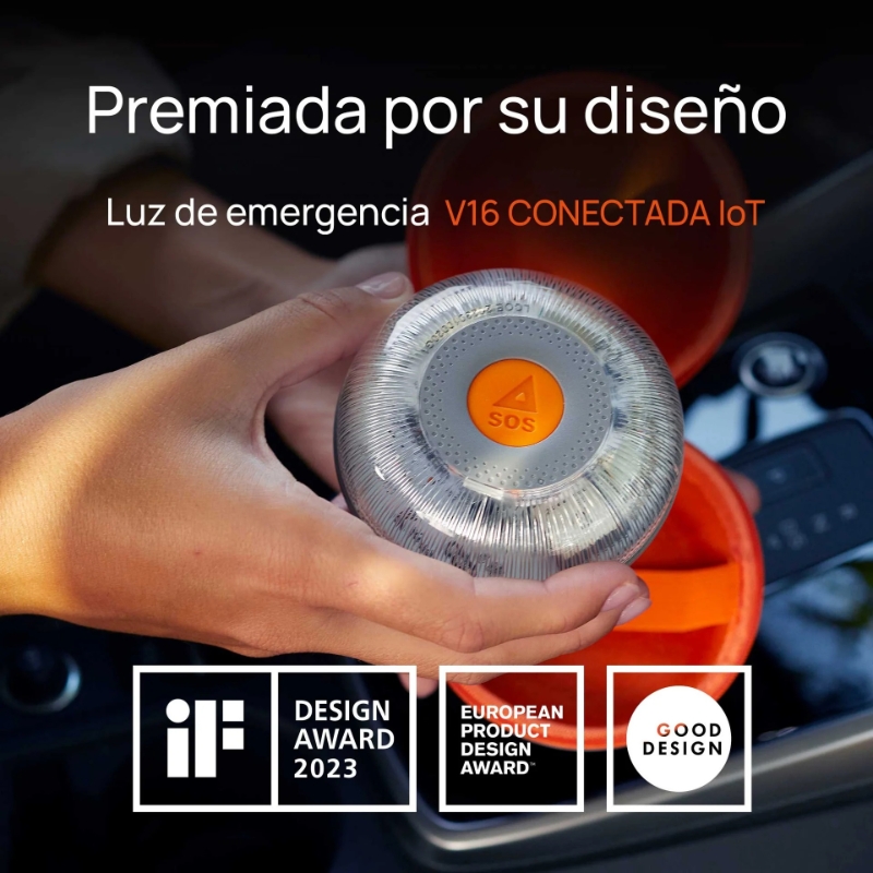  LUZ  DE EMERGENCIA  V16 HOMOLOGADA TRAF