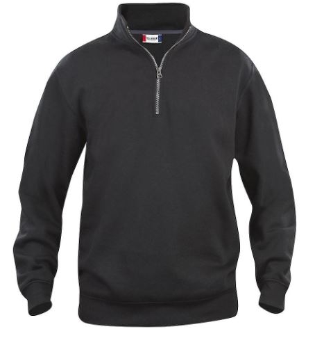 SUDADERA 1/2 CREMALLERA NEGRO (021033)