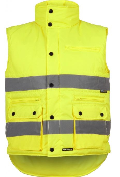         CHALECO AV AMARILLO MULTIBOLSILL