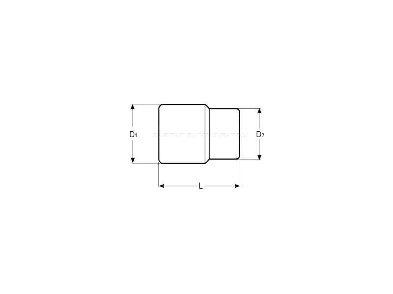 ADAPTADOR CUADRADO 1/2" PARA PUNTAS 5/16