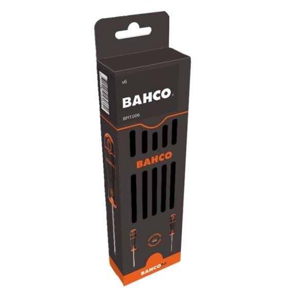 JUEGO DESTORNILLADORES BAHCOFIT 6 PIEZAS