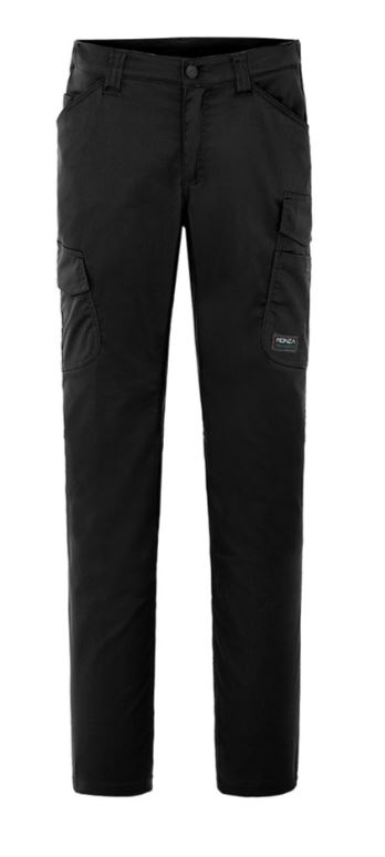   PANTALON ALGODON NEGRO MULTIB ELASTANO