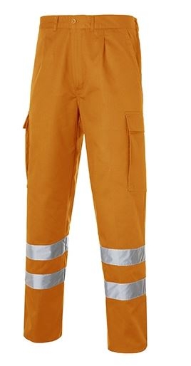   PANTALON AV NARANJA ALGODON (SEANA - 1