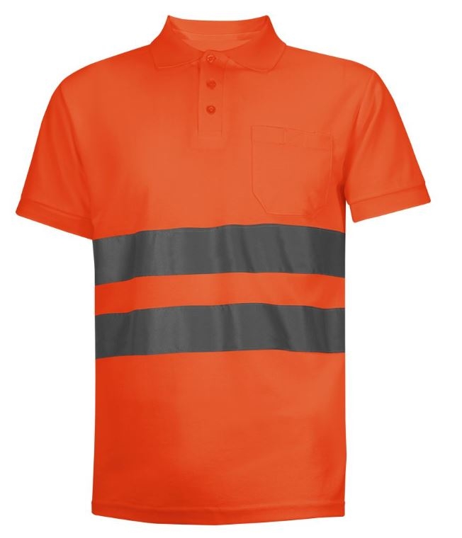            POLO M/CORTA AV NARANJA (WORK