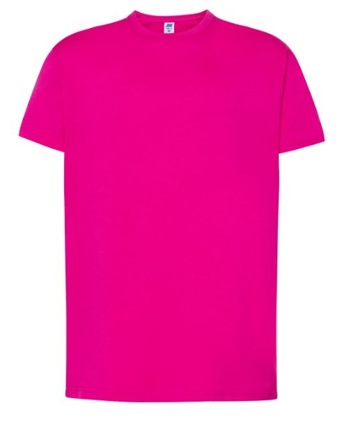 CAMISETA MANGA CORTA ALGODÓN FUCSIA (JHK