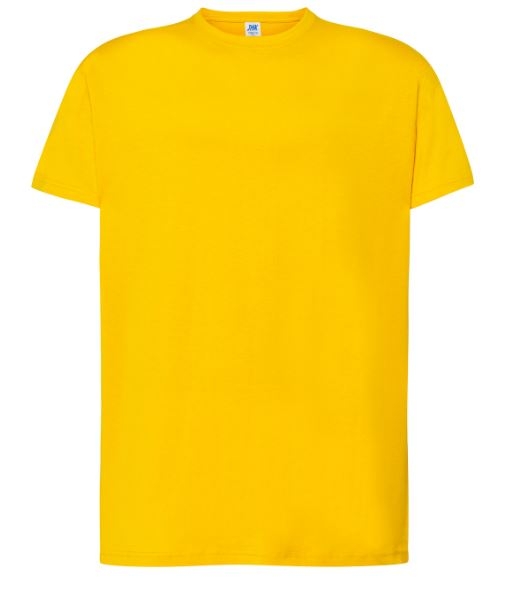 CAMISETA MANGA CORTA ALGODÓN AMARILLO MU