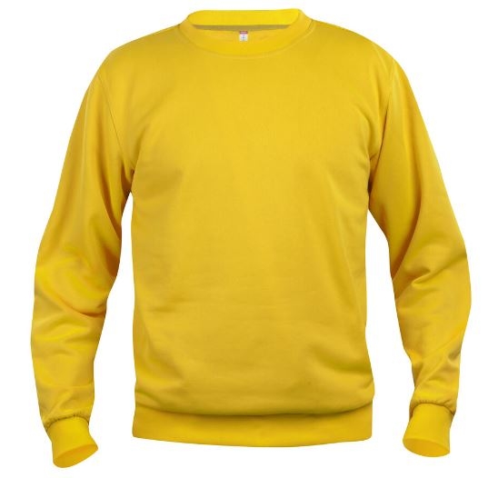 SUDADERA AMAR.LIMON CUELLO REDONDO (CLIQ