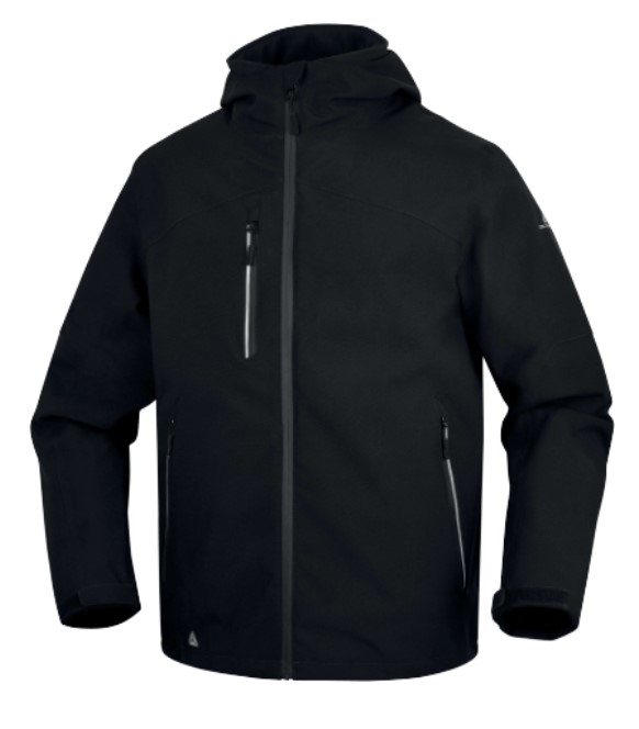 PARKA 3 EN 1 IMPERMEABLE NEGRA (EOLE2)