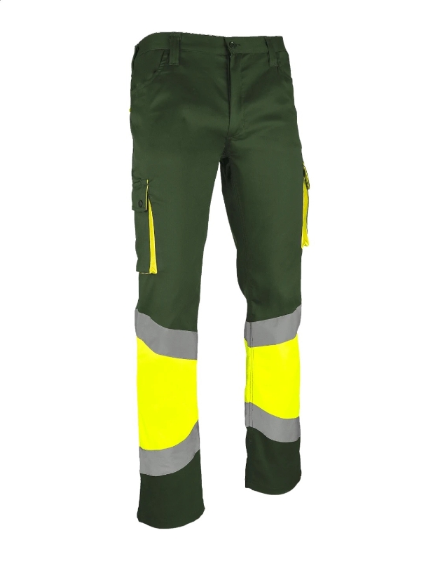 PANTALON AV AMARILLO/VERDE OSCURO WOMEN 