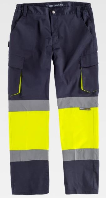   PANTALON AV AMARILLO/MARINO (C3218)