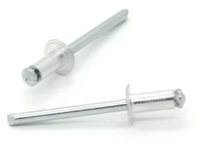 REMACHE FLOR ALUMINIO/ACERO CABEZA ALOMA