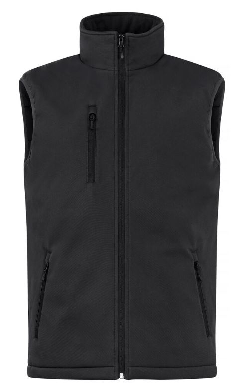       CHALECO SOFTSHELL NEGRO (PADDED 02