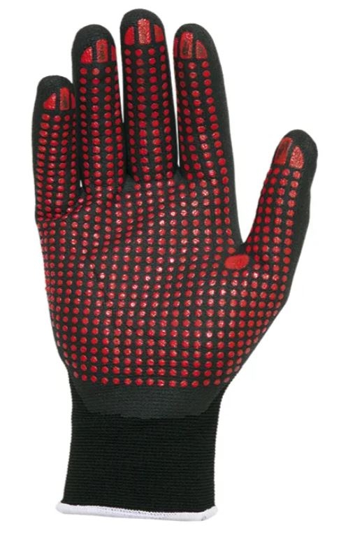 GUANTE FINO NITRILO ROJO/NEGRO 4121X (51