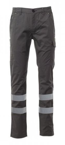   PANTALON ALGODON GRIS MULTIB REFLEX EL