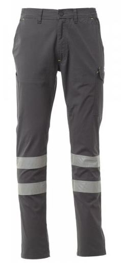   PANTALON ALGODON GRIS MULTIB REFLEX SU
