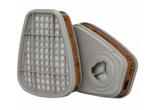 3M PACK 2 FILTROS 6055 A2