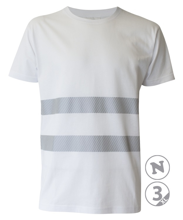 CAMISETA MANGA CORTA ALGODÓN BLANCO REFL