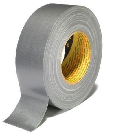 CINTA ADHESIVA AMERICANA  GRIS  25MT X 50mm