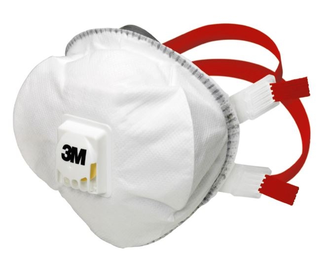 3M CAJA 5 UDES MASCARILLA DESECHABLE 8835 T-M FFP3D C/VALVULA