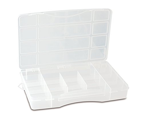 TAYG ORGANIZADOR 300-16 296x199x44mm. TRANSPARENTE