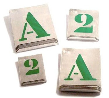 NUMERACION ALUM.PARA PINTA-100