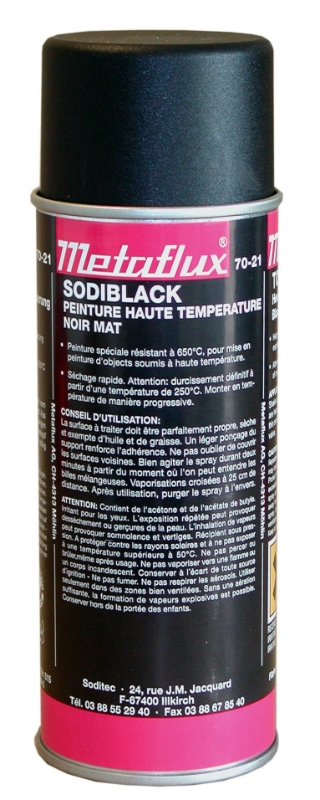 70-21 NOIR MAT 650º GRADOS SPRAY 400ml