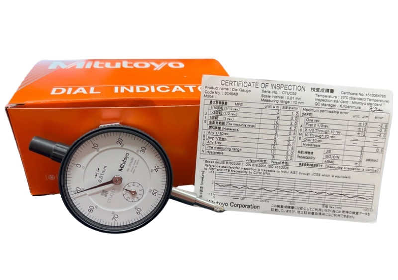 MITUTOYO RELOJ COMPARADOR ANALOGICO 2046SB