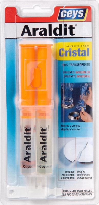 CEYS ARALDIT CRISTAL JERINGA 24ml (2 COMPONENTES)