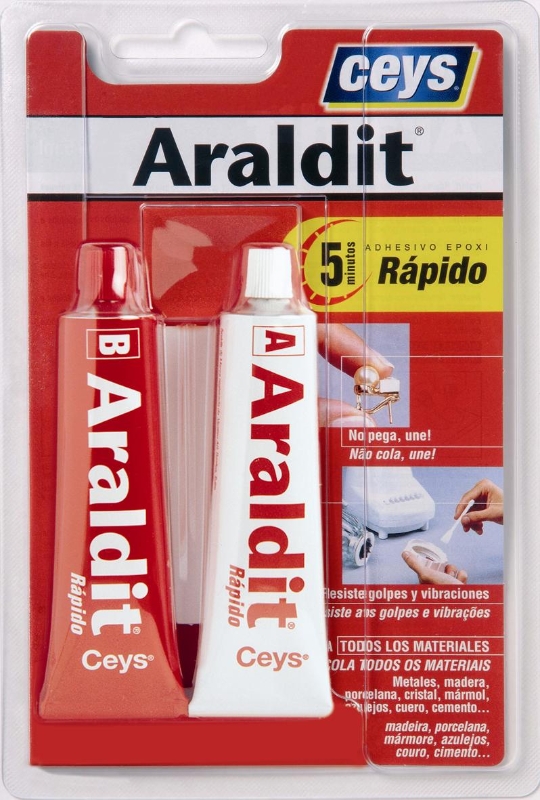 CEYS ARALDIT RAPIDO PROFESIONAL BLISTER 75ml + 75ml