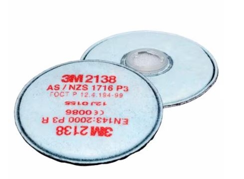 3M PACK 2 FILTROS 2138 P3