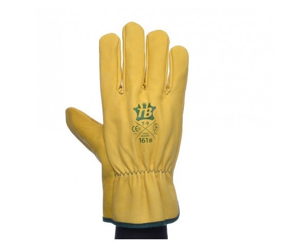 GUANTE FLOR AMARILLO 161-IB XL (T-10)