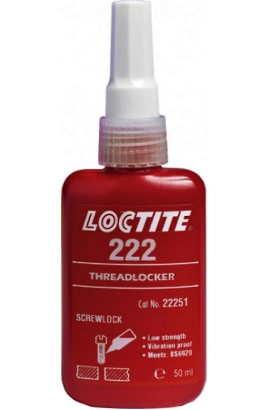LOCTITE 222 Fijador de Tornillos Botella 50 ml