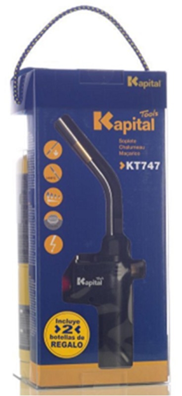 KAPITAL - Soplete Encendido Automático Gas Map-Plus KT777 | Comprar
