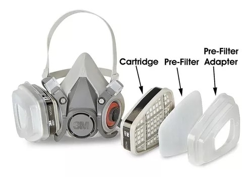 3M PACK 2 RETENEDORES FILTROS SERIE 5900 REF.501