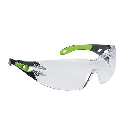 GAFAS UVEX PHEOS NEGRO/LIMA INCOLORA 9192225