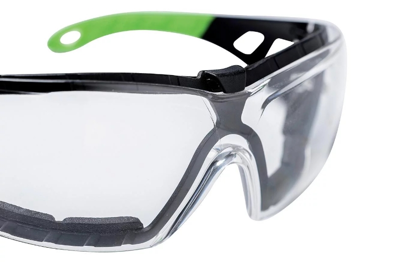 GAFAS UVEX PHEOS NEGRO/LIMA INCOLORA 9192225