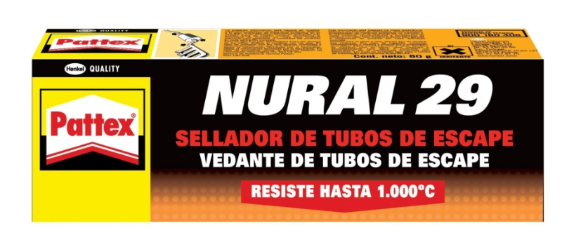 TUBO PATTEX NURAL REPARADOR MADERA CLARO - TUBO PATEX-NURAL