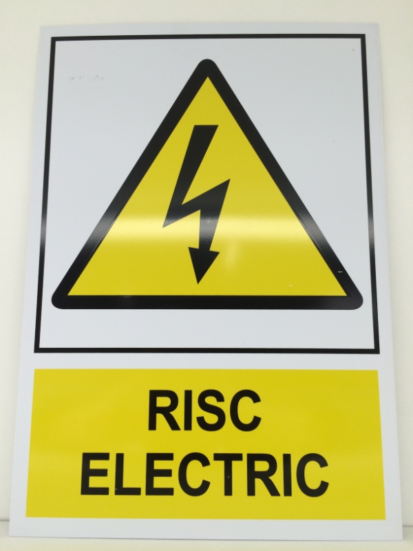 SENAL PVC 297X210 RISC ELECTRIC (J913)